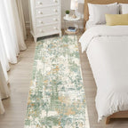 LOONGRUG Runner Rug 2x6 Washable Non-Slip Kitchen Neutral Modern Rug | Abstract - Image 6