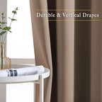 NICETOWN Blackout Curtains 78 inch Length 2 Panels Set - Image 5