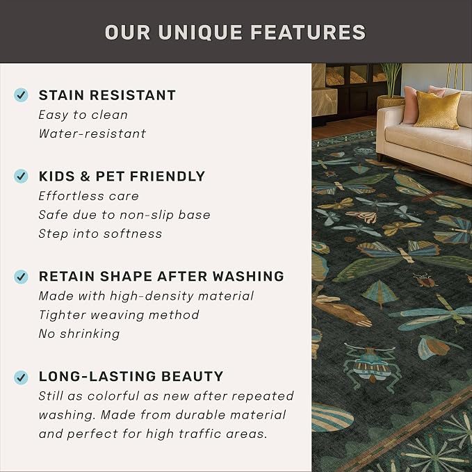 3x12 Long Hallway Runner Rug Non Slip - Image 6