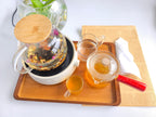 Bamboo Serving Tray – Two Sizes for Breakfast, Tea, Coffee & Snacks – Eco-Friendly Wooden Tray for Bed, Kitchen, Coffee Table, or Decorative Use