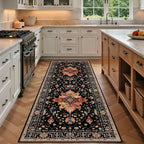 RELEANY Washable Area Rug, Runner 3'x7', Water Repellent, Pet Friendly by RELEANY
