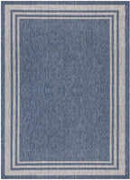 Keen Home Design Terrace Outdoor Area Rug - 5x8 Washable Indoor/Outdoor Rug for Patio, Kitchen, Balcony, Beach, Garden, Deck and Porch, Size: 5'3"x7'7"