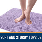 OLANLY Dog Door Mat for Muddy Paws 47x32, Super Absorbent Chenille Mud Mat | - Image 4