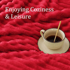 BEDELITE Ribbed Twin Blanket for Couch & Bed, Warm Yet Lightweight, Ribbed - Image 4