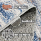 2x5 Washable Runner Rug for Family: Easy-to-Clean Runners for Hallway Entryway - Image 5