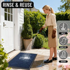 OLANLY Front Door Mat Outside Entrance 47x23, Waterproof Heavy-Duty Doormat | - Image 8