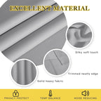 NICETOWN Blackout Drapery Curtain Panel 90 inches Long - Image 2