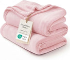 Bedsure GentleSoft Fleece Blanket Twin Size Pink by Unknown