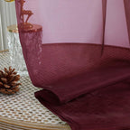 Sheer Curtains 2 Panels Set for Bedroom Living Room, Soft Solid Rod Pocket - Image 7