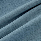 MIULEE 100% Blackout Linen Curtains 42 x 90 Inch Stone Blue 2 Panels | Thermal - Image 9