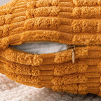 MIULEE Fall Decorative Throw Pillow Covers 18x18 Burnt Orange Pack of 2 | Soft - Image 5