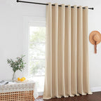NICETOWN Sliding Door Curtain for Living Room, Grommet Blackout Patio Door - Image 2