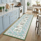 GarveeHome Blue Green Pink 2x3 Door Mat Indoor Rugs - Image 4
