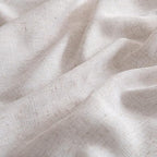 MIULEE Natural White Linen Curtains 42x63 Inch Length 42 Inch Wide Cream | Linen - Image 4