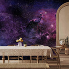 artgeist Wall Mural Cosmos Galaxy 173x124 in - Peel and Stick Self-Adhesive Wallpaper Removable Large Sticker Foil Wall Decor Print Picture Image Design a-C-0022-a-a