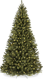 Best Choice Products 12ft Pre-Lit Spruce Artificial Holiday Christmas Tree for Home, Office, Decoration w/ 1,300 Incandescent Lights, 4,188 Branch Tips, Easy Assembly, Metal Hinges & Foldable Base