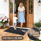 OLANLY Front Door Mat Outside Entrance 71x23, Waterproof Heavy-Duty Doormat | - Image 7