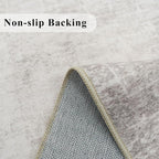 Washable 2x5 Kitchen Runner Rug: Abstract Water Resistant Sink Stove Entryway - Image 3
