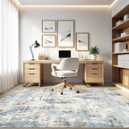 LOONGRUG 10x14 Area Rugs Washable Large Neutral Modern Living Room Rug | - Image 8