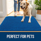 OLANLY Dog Door Mat for Muddy Paws 40x32, Super Absorbent Chenille Mud Mat | - Image 6