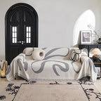 MYSKY HOME Couch Cover for 3 Cushion Sofa, Super Soft Boho Couch Covers for - Image 8