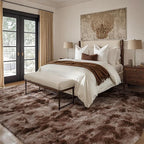 9x12 Ft Extra Large Shag Brown Area Rug - Image 3