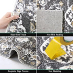 HEBE Hallway Runner Rug 2'8''x14', Washable Non Slip Kitchen Rug Runner | Soft - Image 3