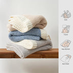 Snuggle Sac Oversized Bedding Blanket Grey Color Twin XL, Super Soft Warm - Image 8