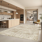 5x7 Area Rugs for Living Room, Large Washable Rug, Dining Room, Low Pile - Image 3