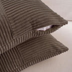 Fancy Homi 2 Packs Dark Brown Lumbar Decorative Throw Pillow Covers 16x28 Inch - Image 4