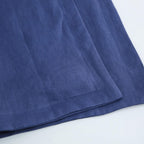 Amazhiyu 100% Linen Door Hanging Laundry Hamper Bag, 19x27 Inches (Navy)