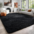 6x9 Ft Fluffy Bedroom Rugs, Fuzzy Shaggy Carpet, Indoor Plush Nursery Rugs - Image 3