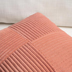 Fancy Homi 2 Packs Coral Samll Decorative Throw Pillow Covers 12x12 Inch - Image 3