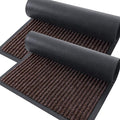 OLANLY 2-Pack Front Door Mats 59x23, Waterproof Heavy-Duty Doormats | Tan by OLANLY