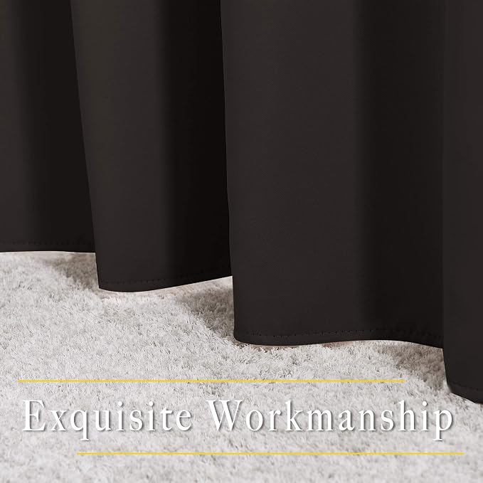 NICETOWN Blackout Curtains for Windows 54 inch Length - Image 6