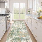 LOONGRUG Runner Rug 2x10 Washable Non-Slip Kitchen Neutral Modern Rug | by LOONGRUG