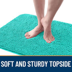 OLANLY Dog Door Mat for Muddy Paws 44x32, Super Absorbent Chenille Mud Mat | - Image 4