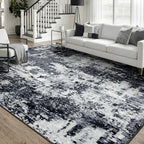 RELEANY Washable 5'x7' Abstract Area Rug by RELEANY