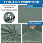 XINEAGE New 4 Pieces Couch Covers - Image 5