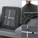 Fuloon Couch Cushion Slipcover, Super Stretch Individual Sofa Covers | 1 Pack - Image 7