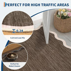 GarveeHome Scalloped Large 10x13 Area Rug - Image 6