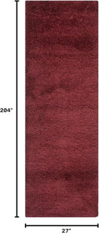 SAFAVIEH California Shag Collection Runner Rug - Image 3