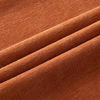 MIULEE Halloween Fall Burnt Orange Chenille Couch Pillow Covers, 18x18 | Set of - Image 2