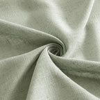 MIULEE Sage Linen Curtains 52x84 Inch Long - Image 8
