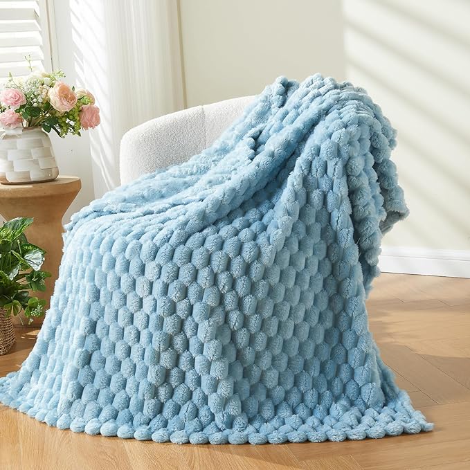 NEWCOSPLAY Fleece Clouds Cozy Throw Blanket by NEWCOSPLAY