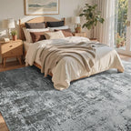 4x6 Ft Area Rugs for Living Room, Soft Non-Slip Washable Rugs Modern Abstract - Image 4