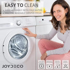 Joydeco Blackout Curtains 45 Inch Length 2 Panels Set, Thermal Insulated Long - Image 8