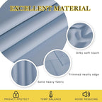 NICETOWN Blackout Curtains 72 inches Long, Grommet Privacy Window Treatment - Image 2