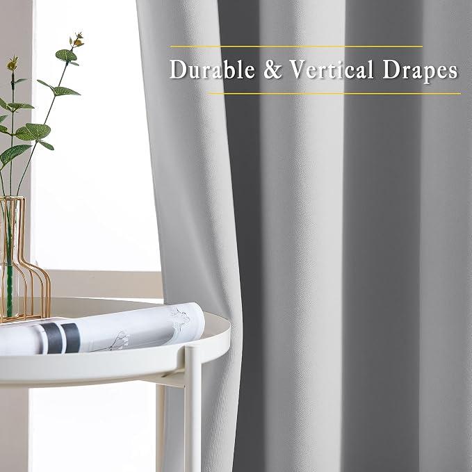 NICETOWN Blackout 66 inch Curtains - Image 5