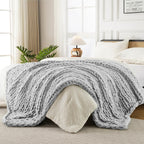 Ultra Soft Chunky Knit Blanket Throw -50x70 Hand Knitted Warm Chenille Throw Blanket, Home Decor Soft Thick Yarn Cable Knit Blanket Breathable Fleece Banket Christmas for Couch Bed Sofa Best GIF